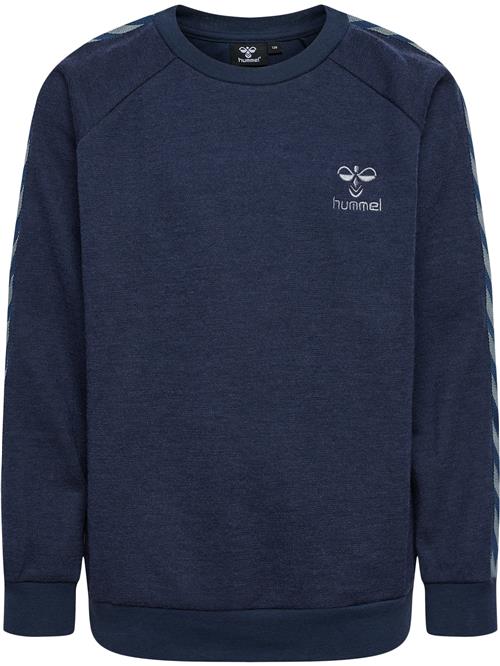 Hummel Sweatshirt 'Wong'  marin / himmelblå / hvid