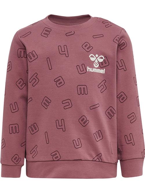 Hummel Sweatshirt  gammelrosa / sort / hvid