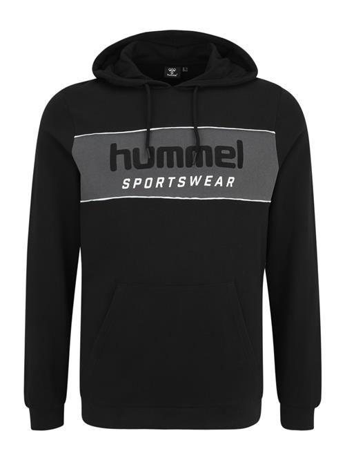 Se Hummel Sweatshirt 'LGC JULIAN'  grå / sort / hvid ved About You