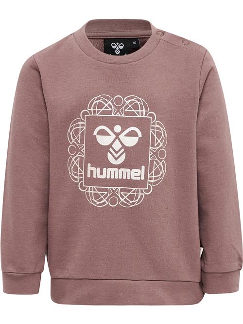 Hummel Sweatshirt 'Lime'  lyserød / hvid