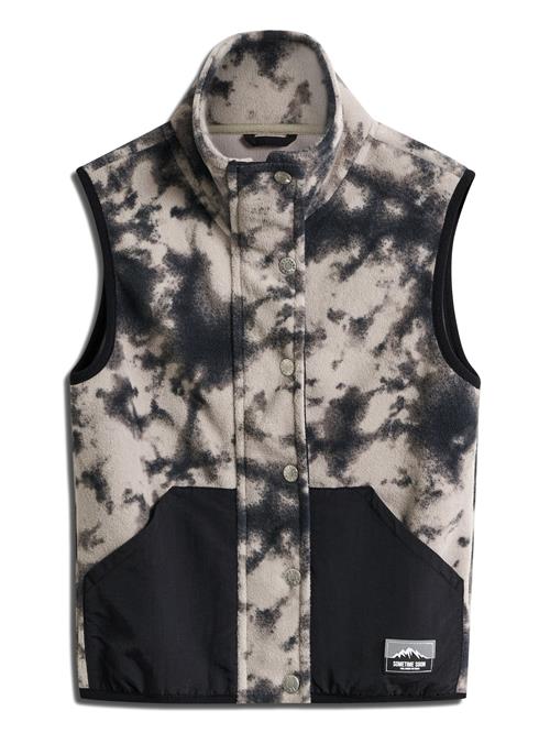 SOMETIME SOON Vest  taupe / sort