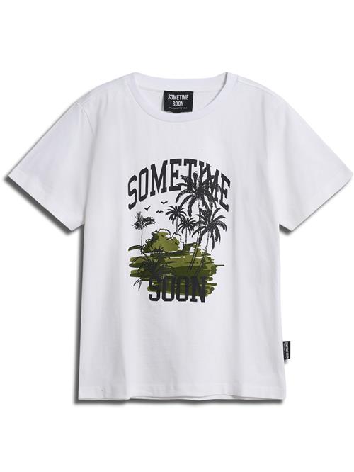 SOMETIME SOON Shirts  grøn / gran / sort / hvid