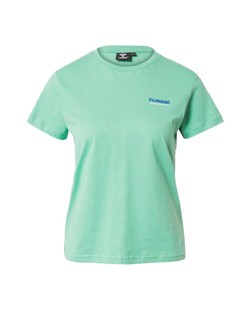 Hummel Shirts  blå / neongrøn