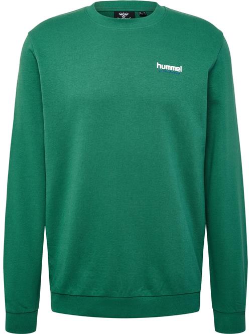 Hummel Sweatshirt 'Gabe'  græsgrøn / hvid