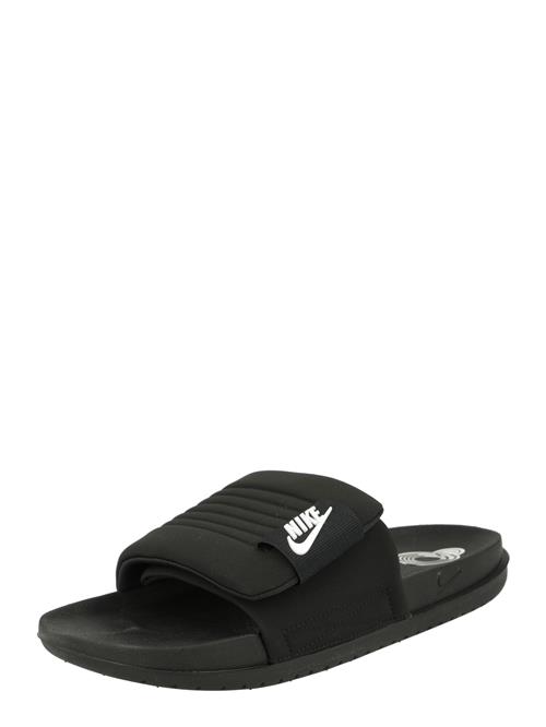 Nike Sportswear Pantoletter 'OFFCOURT ADJUST SLIDE'  sort / hvid