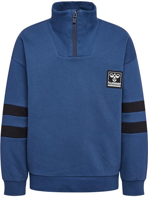 Se Hummel Sweatshirt  ensian / sort ved About You