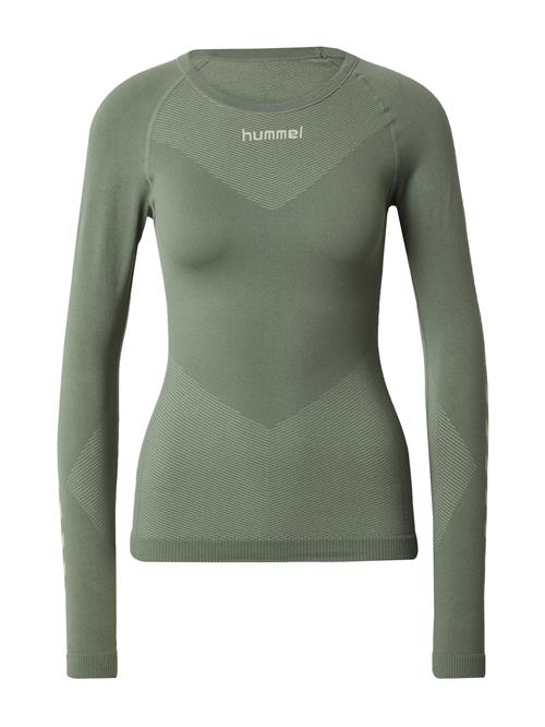 Hummel Funktionsbluse  khaki / mint