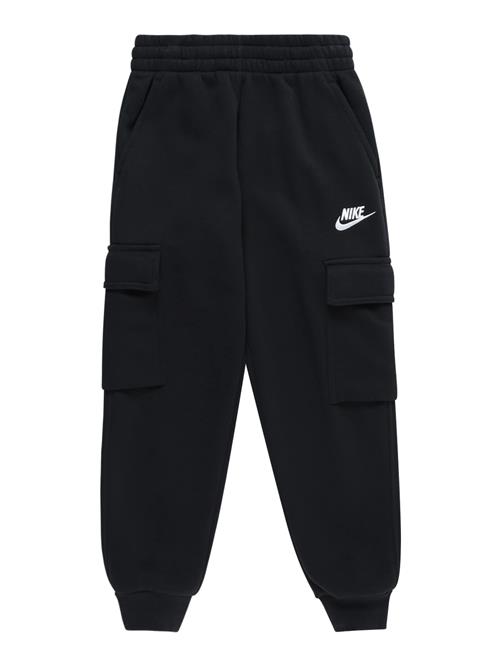 Nike Sportswear Bukser  sort / hvid