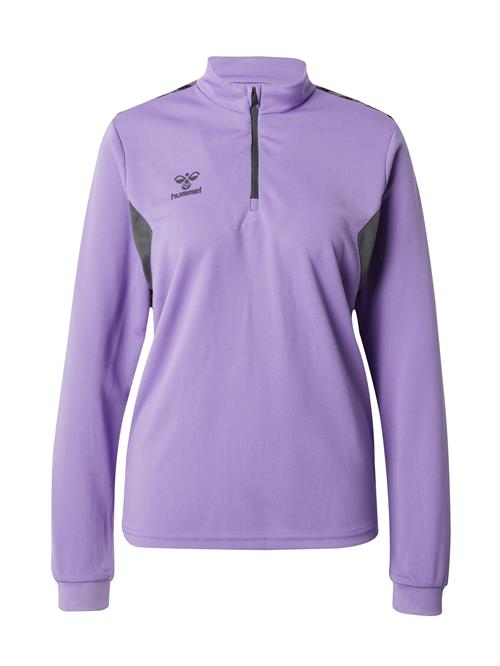 Hummel Sportsweatshirt 'Authentic'  lavendel / sort