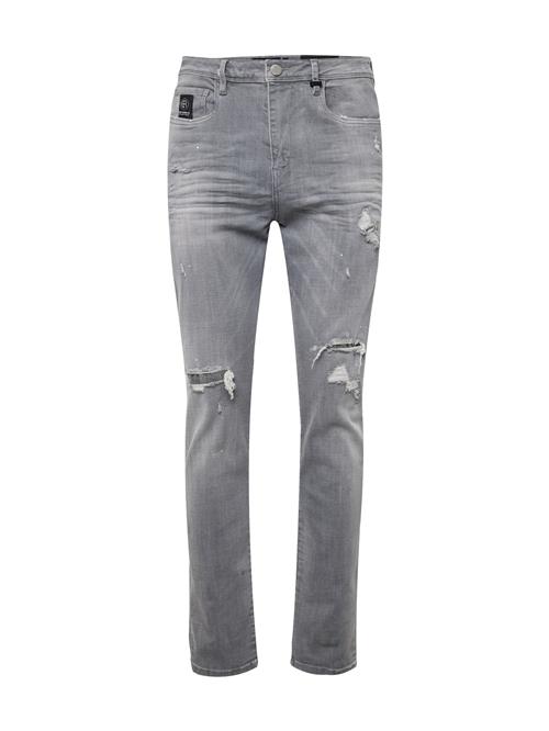 Elias Rumelis Jeans 'Zaven'  grey denim / sort / hvid