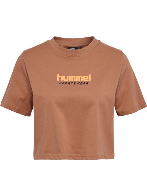 Hummel Shirts 'Lgc Malu'  mokka / orange / sort