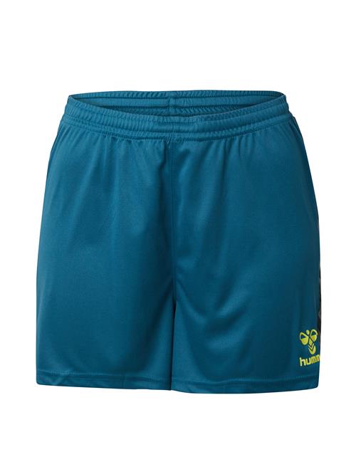Hummel Sportsbukser 'Authentic'  citron / petroleum / sort / offwhite