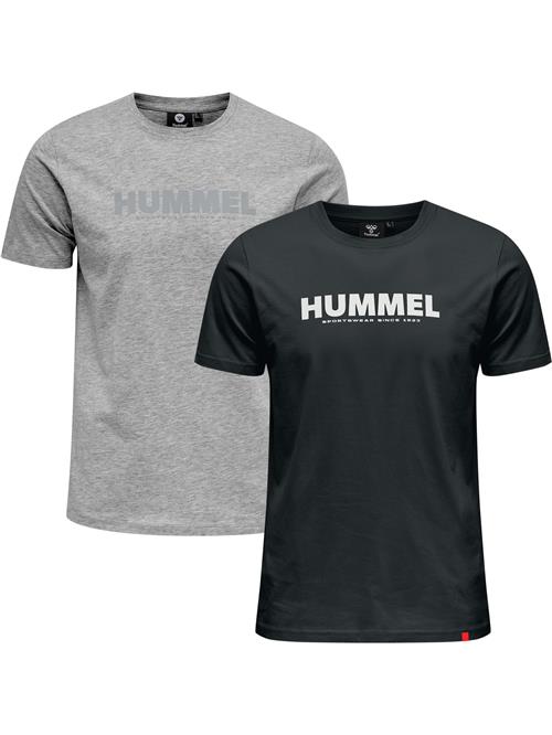 Hummel Bluser & t-shirts  grå / sort / hvid