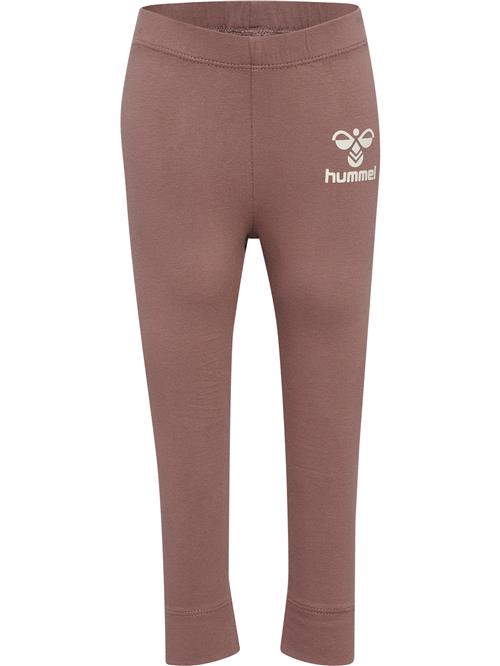 Hummel Leggings  rustbrun / offwhite