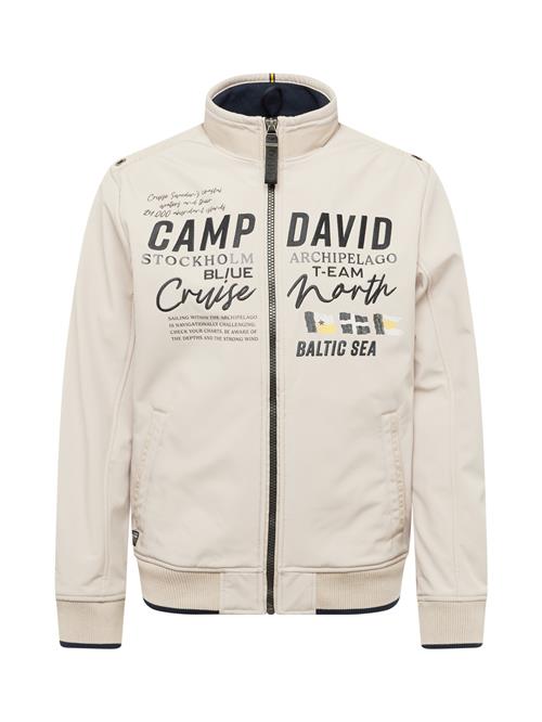 CAMP DAVID Overgangsjakke  beige / sort