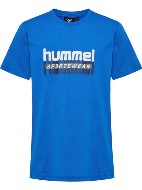 Hummel Funktionsskjorte 'TUKAS'  blue denim / grå / hvid