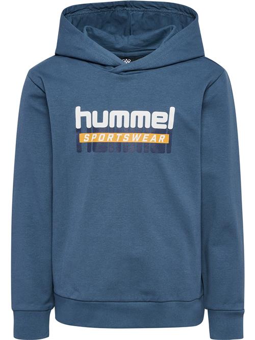 Hummel Sweatshirt 'Tukas'  gul / sort / black denim / hvid