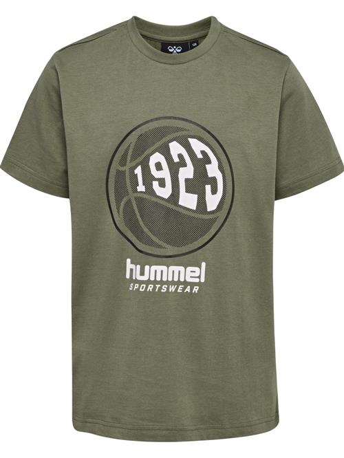 Hummel Shirts 'LEO'  grå / oliven / hvid