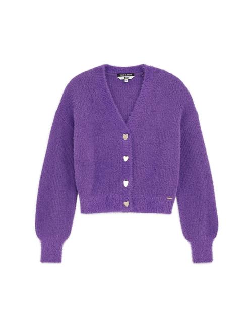 WE Fashion Cardigan  lavendel