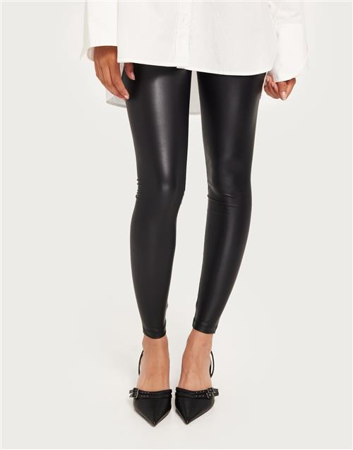 Pieces - Sort - Pcnew Shiny Leggings Noos