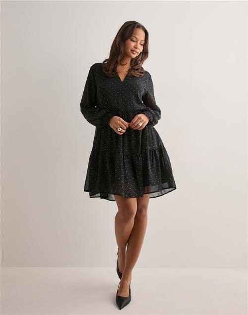 JDY - Sort - Jdyglam L/S Dress Wvn