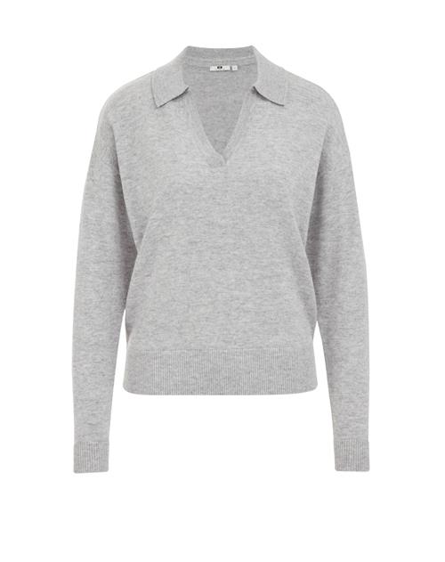 WE Fashion Pullover  grå-meleret