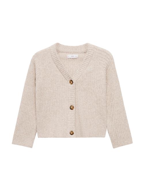 MANGO KIDS Cardigan 'STRICKJACKE'  brun-meleret