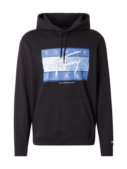 Se Tommy Jeans Sweatshirt  lyseblå / mørkeblå / sort / hvid ved About You