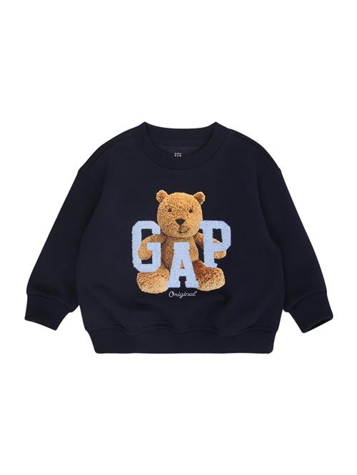 GAP Sweatshirt 'BRANNAN'  navy / lyseblå / brun