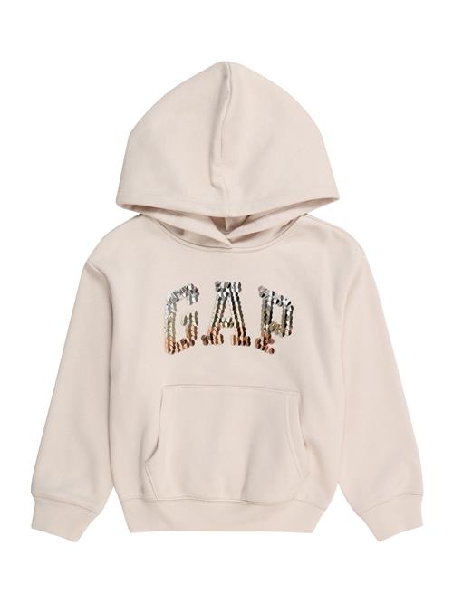 GAP Sweatshirt  guld / sølv / hvid