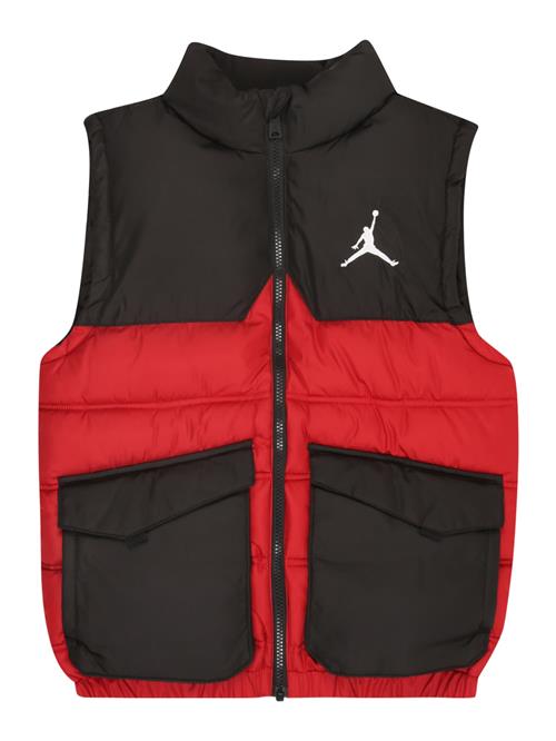 Jordan Vest  rød / sort / hvid