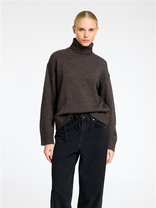 SELECTED FEMME Pullover  mørkebrun