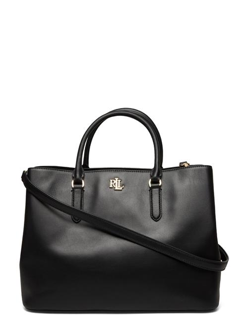 Lauren Ralph Lauren Leather Large Marcy Satchel Lauren Ralph Lauren Black