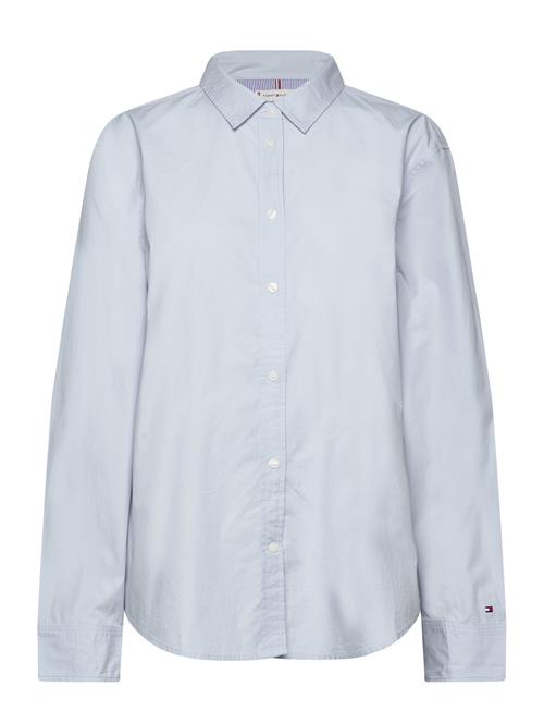 Tommy Hilfiger Org Co Poplin Regular Shirt Ls Tommy Hilfiger Blue