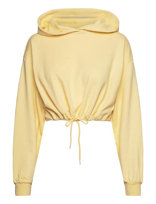 JJXX Jxalfa Loose Ls Every Crop Hood Swt Sn JJXX Yellow