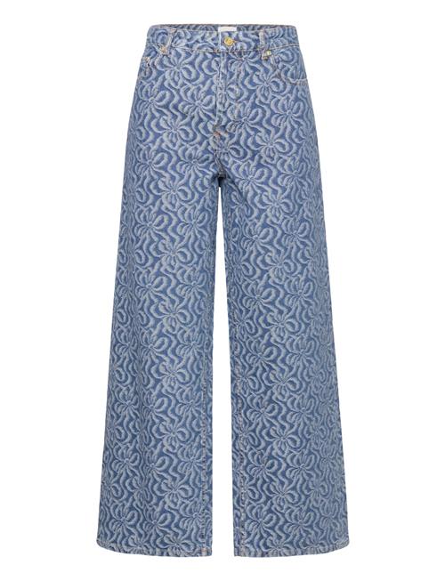 Ganni Jacquard Denim Ganni Blue