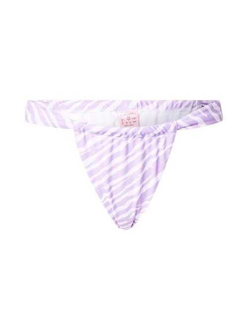 Hunkemöller Bikinitrusse  lilla / hvid