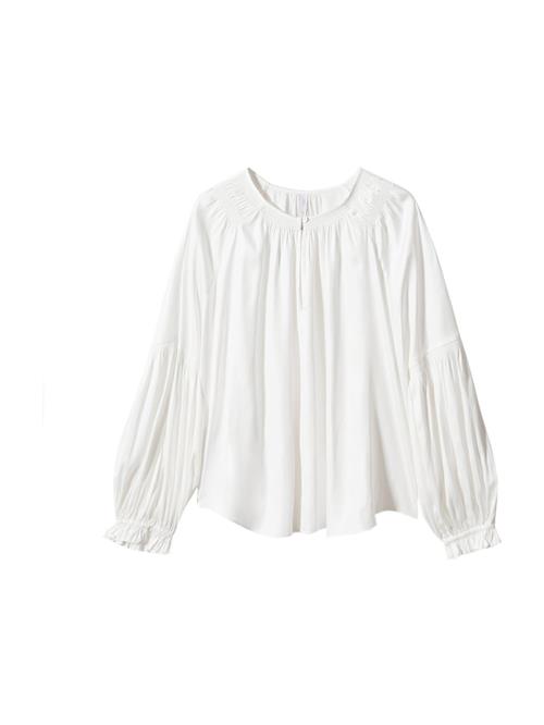 MANGO Bluse 'NIMES'  ecru