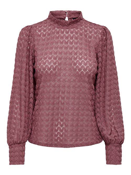 JDY Bluse 'AVERY'  mørk pink