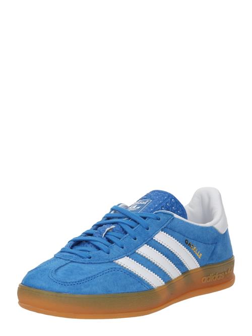 ADIDAS ORIGINALS Sneaker low 'GAZELLE'  royalblå / guld / hvid