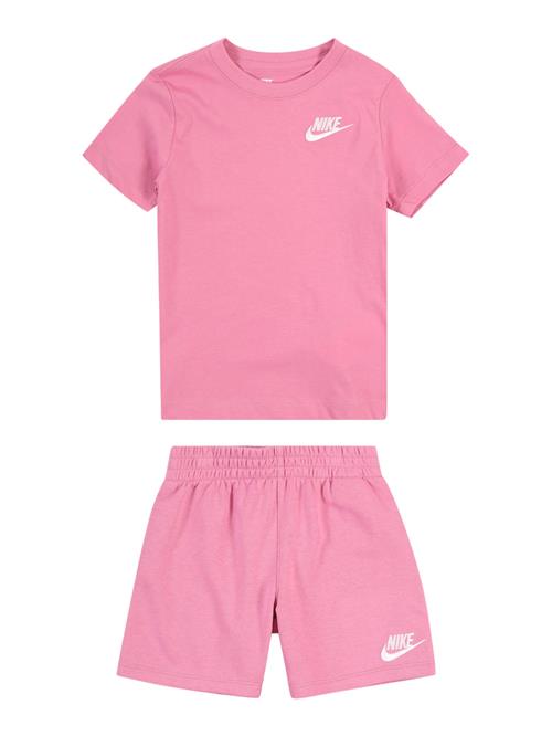 Nike Sportswear Sæt 'CLUB'  pink / hvid