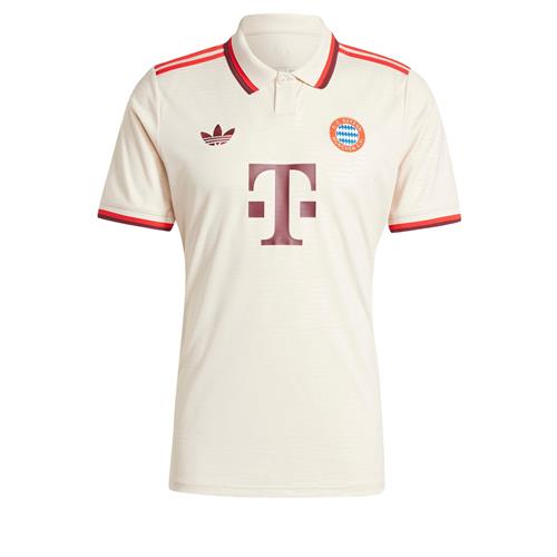 ADIDAS PERFORMANCE Fodboldtrøje 'FC Bayern 24/25'  beige / rød / carminrød