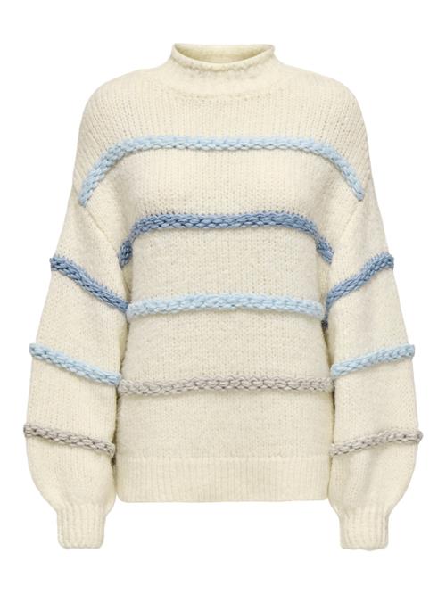 ONLY Pullover 'ONLMY'  beige / opal / lyseblå / grå