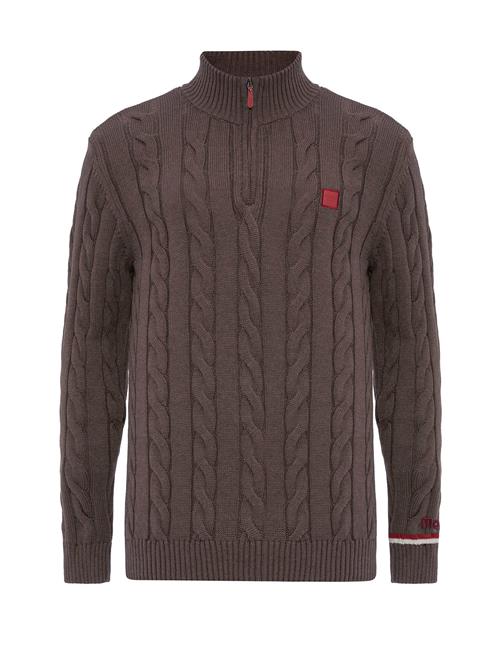 Moxx Paris Pullover 'Baptiste'  brun / rød