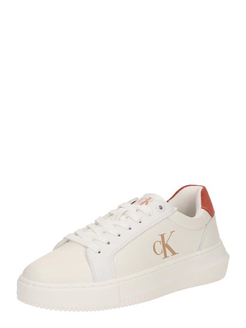 Calvin Klein Jeans Sneaker low  camel / mørkeorange / hvid