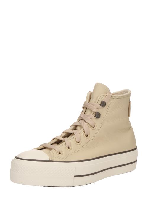 Se CONVERSE Sneaker high 'CHUCK TAYOR ALL STAR LIFT'  creme / lysebrun ved About You