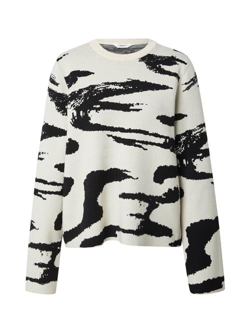 OBJECT Pullover 'REYNARD'  lysegrå / sort