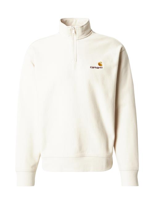 Carhartt WIP Sweatshirt  beige / orange / sort