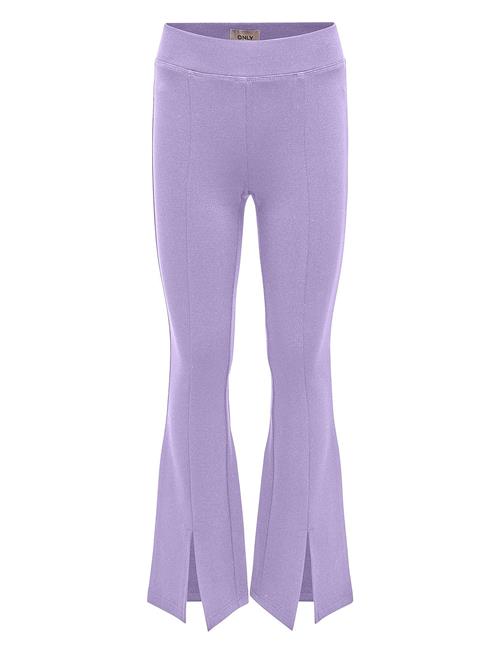 Kids Only Kogpaige Life Flared Slit Pant Pnt Kids Only Purple