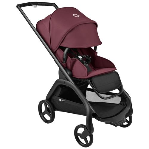 Bugaboo Bugaboo Dragonfly komplet BLACK/DARK CHERRY | Rød | 0-3